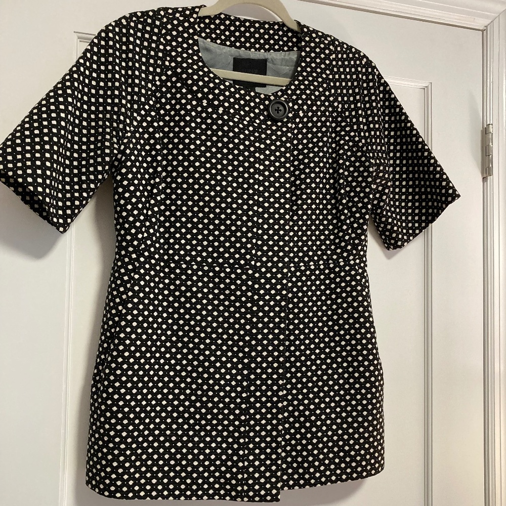 J.Crew Collection Black and White Jacket